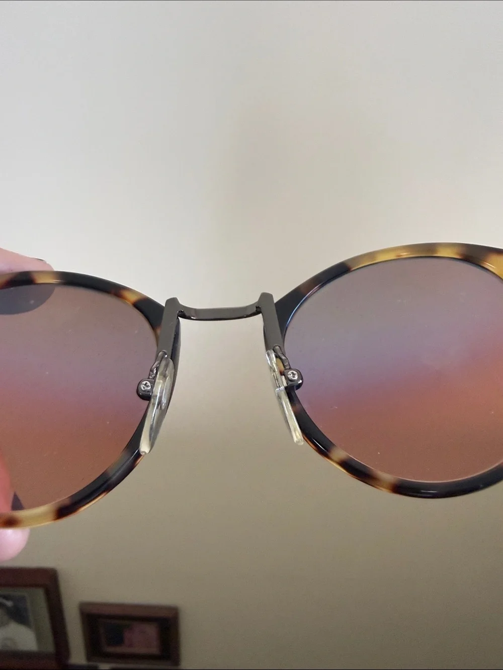 Vintage Serengeti Drivers 5389F Tortoise Round Corning Optics Sunglasses